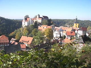 Burg und Stadt Hohnstein